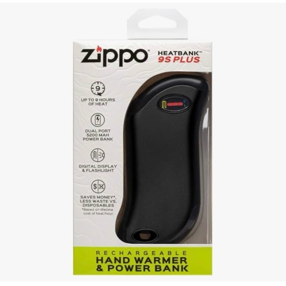 NEW Zippo Heatbank Rechargeable Hand Warmer